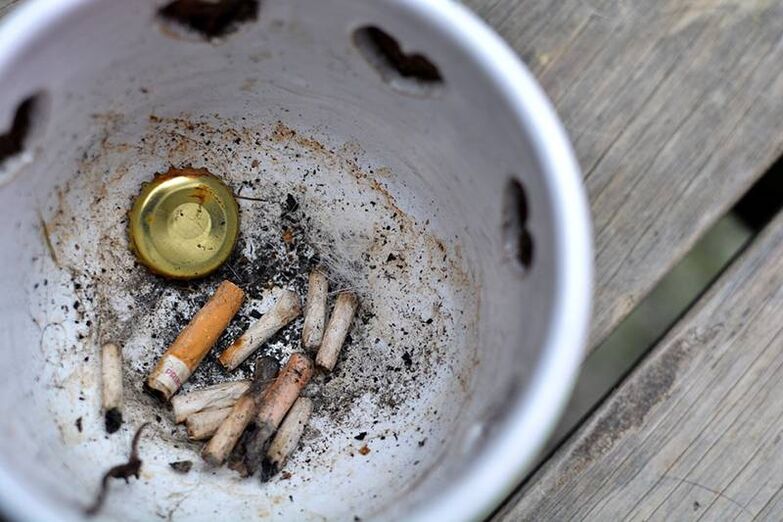 cigarešu izsmēķi un izmaiņas organismā, atmetot smēķēšanu